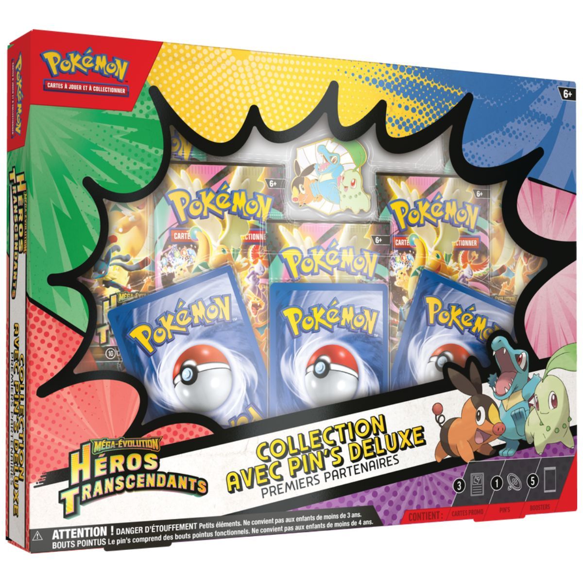 Coffret Pokémon Deluxe Pin Collection (ME2.5)FR